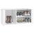 Pantofar, alb extralucios, 100x35x45 cm, lemn compozit GartenMobel Dekor
