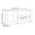 Pantofar, stejar sonoma, 100x35x45 cm, lemn prelucrat GartenMobel Dekor