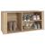Pantofar, stejar sonoma, 100x35x45 cm, lemn prelucrat GartenMobel Dekor