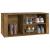 Pantofar, stejar fumuriu, 100x35x45 cm, lemn prelucrat GartenMobel Dekor