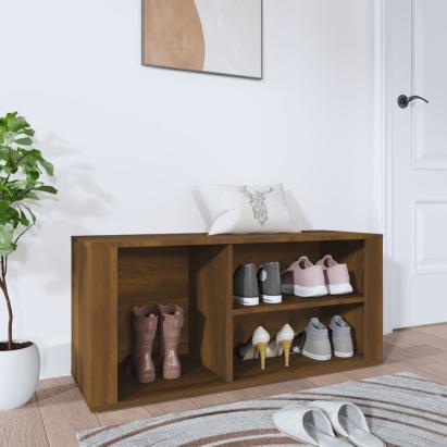 Pantofar, stejar maro, 100x35x45 cm, lemn compozit GartenMobel Dekor
