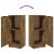 Servante, 2 buc., stejar fumuriu, 30x30x70 cm, lemn prelucrat GartenMobel Dekor