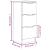 Servante, 2 buc., stejar fumuriu, 30x30x70 cm, lemn prelucrat GartenMobel Dekor