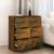 Servante, 2 buc., stejar fumuriu, 30x30x70 cm, lemn prelucrat GartenMobel Dekor