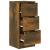Servante, 2 buc., stejar fumuriu, 30x30x70 cm, lemn prelucrat GartenMobel Dekor