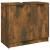 Dulap de baie, stejar fumuriu, 64,5x33,5x59 cm, lemn prelucrat GartenMobel Dekor