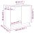 Dulap de baie, stejar fumuriu, 64,5x33,5x59 cm, lemn prelucrat GartenMobel Dekor