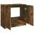 Dulap de baie, stejar fumuriu, 64,5x33,5x59 cm, lemn prelucrat GartenMobel Dekor