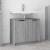 Dulap de baie, sonoma gri, 64,5x33,5x59 cm, lemn prelucrat GartenMobel Dekor
