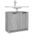 Dulap de baie, sonoma gri, 64,5x33,5x59 cm, lemn prelucrat GartenMobel Dekor