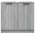 Dulap de baie, sonoma gri, 64,5x33,5x59 cm, lemn prelucrat GartenMobel Dekor