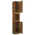 Dulap de baie, stejar fumuriu, 32x34x188,5 cm, lemn prelucrat GartenMobel Dekor