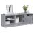 Comodă TV, gri sonoma, 102x35,5x36,5 cm, lemn compozit GartenMobel Dekor