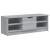 Comodă TV, gri sonoma, 102x35,5x36,5 cm, lemn compozit GartenMobel Dekor