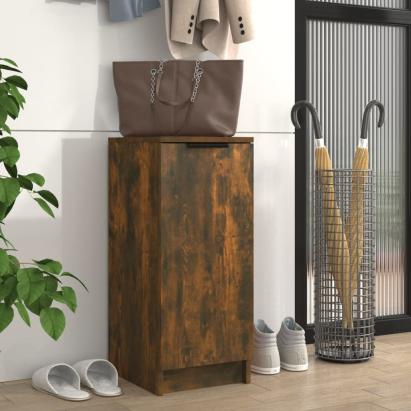 Pantofar, stejar fumuriu, 30x35x70 cm, lemn compozit GartenMobel Dekor