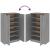 Pantofar, gri sonoma, 59x35x100 cm, lemn compozit GartenMobel Dekor
