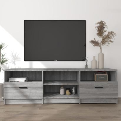 Comodă TV, sonoma gri, 150x33,5x45 cm, lemn prelucrat GartenMobel Dekor