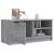 Comodă TV, gri sonoma, 80x35x36,5 cm, lemn prelucrat GartenMobel Dekor