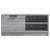Comodă TV, 2 buc., Sonoma gri, 80x35x36,5 cm, lemn prelucrat GartenMobel Dekor