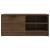 Comodă TV, stejar maro, 80x35x36,5 cm, lemn prelucrat GartenMobel Dekor