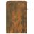 Birou, stejar fumuriu, 100x50x75 cm, lemn compozit GartenMobel Dekor