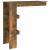 Masă bar de perete stejar fumuriu 102x45x103,5 cm lemn compozit GartenMobel Dekor