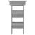 Masă bar de perete gri sonoma 102x45x103,5 cm lemn compozit GartenMobel Dekor