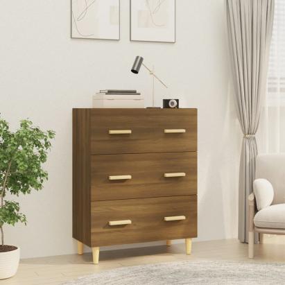 Servantă, stejar maro, 70x34x90 cm, lemn prelucrat GartenMobel Dekor
