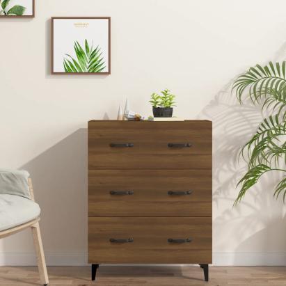 Servantă, stejar maro, 69,5x34x90 cm, lemn prelucrat GartenMobel Dekor