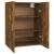 Dulap de perete suspendat, stejar fumuriu, 69,5x34x90 cm GartenMobel Dekor