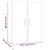 Dulap de perete suspendat, gri sonoma, 69,5x34x90 cm GartenMobel Dekor