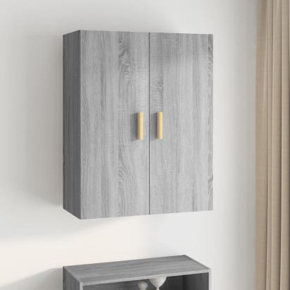 Dulap de perete suspendat, gri sonoma, 69,5x34x90 cm GartenMobel Dekor