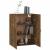 Dulap suspendat, stejar fumuriu, 69,5x34x90 cm, lemn prelucrat GartenMobel Dekor