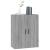 Dulap suspendat, gri sonoma, 69,5x34x90 cm, lemn prelucrat GartenMobel Dekor