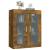 Dulap de perete suspendat, stejar fumuriu, 69,5x34x90 cm GartenMobel Dekor