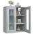 Dulap de perete suspendat, gri sonoma, 69,5x34x90 cm GartenMobel Dekor