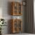 Dulap de perete suspendat, stejar fumuriu, 69,5x34x90 cm GartenMobel Dekor