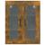 Dulap de perete suspendat, stejar fumuriu, 69,5x34x90 cm GartenMobel Dekor