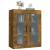 Dulap de perete suspendat, stejar fumuriu, 69,5x34x90 cm GartenMobel Dekor