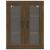 Dulap de perete suspendat, stejar maro, 69,5x34x90 cm GartenMobel Dekor