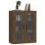 Dulap de perete suspendat, stejar maro, 69,5x34x90 cm GartenMobel Dekor