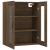 Dulap de perete suspendat, stejar maro, 69,5x34x90 cm GartenMobel Dekor