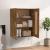 Dulap de perete, stejar fumuriu, 69,5x32,5x90 cm lemn prelucrat GartenMobel Dekor