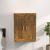 Dulap de perete, stejar fumuriu, 69,5x32,5x90 cm lemn prelucrat GartenMobel Dekor
