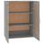 Dulap de perete, gri sonoma, 69,5x32,5x90 cm, lemn prelucrat GartenMobel Dekor