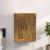 Dulap de perete suspendat, stejar fumuriu, 69,5x32,5x90 cm GartenMobel Dekor