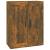 Dulap de perete suspendat, stejar fumuriu, 69,5x32,5x90 cm GartenMobel Dekor