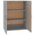 Dulap de perete suspendat, gri sonoma, 69,5x32,5x90 cm GartenMobel Dekor