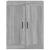 Dulap de perete suspendat, gri sonoma, 69,5x32,5x90 cm GartenMobel Dekor