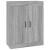 Dulap de perete suspendat, gri sonoma, 69,5x32,5x90 cm GartenMobel Dekor